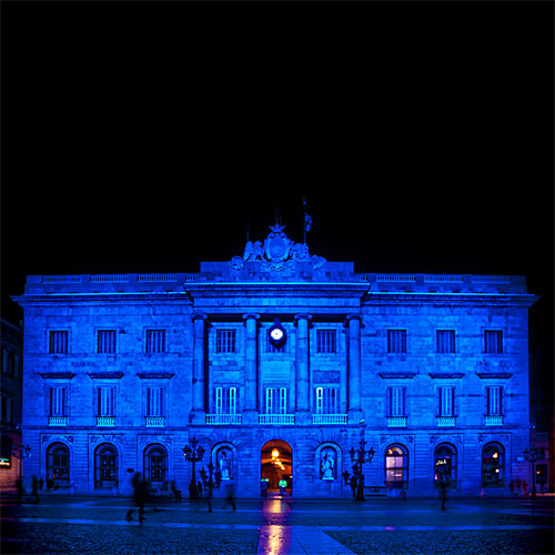 Connecta't al Blau - Canvia el color de la nit