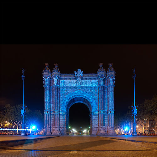 Connecta't al Blau - Canvia el color de la nit